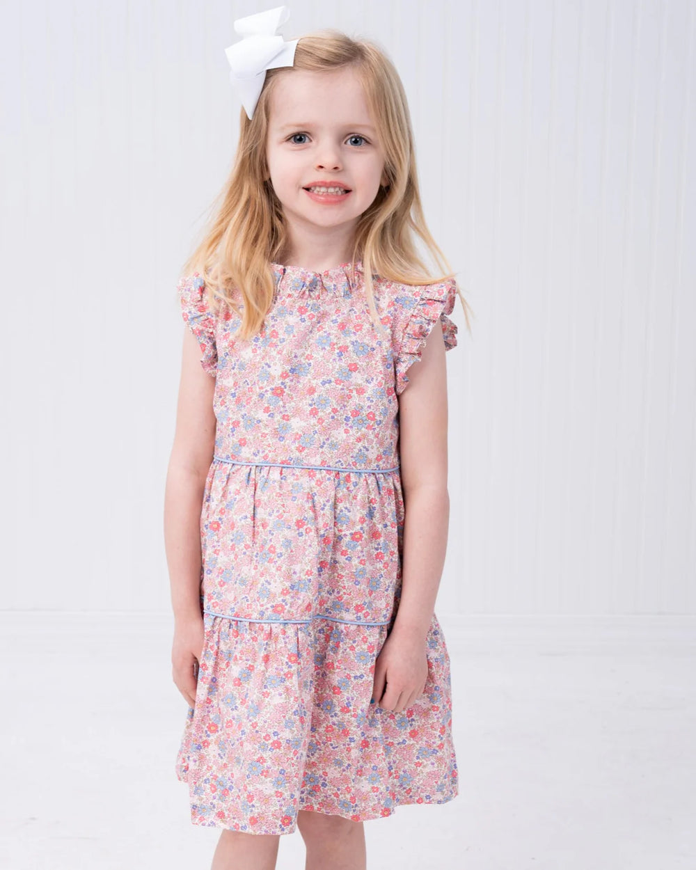 Valeria Pink & Blue Floral Dress, That Store, child