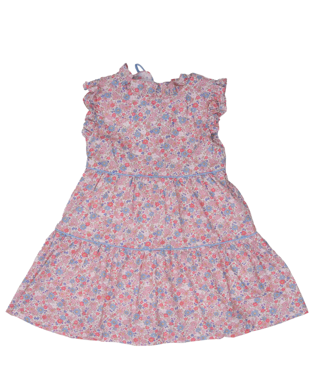 Valeria Pink & Blue Floral Dress, That Store, front