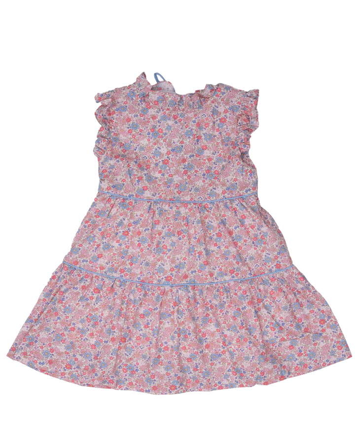 Valeria Pink & Blue Floral Dress, That Store, front