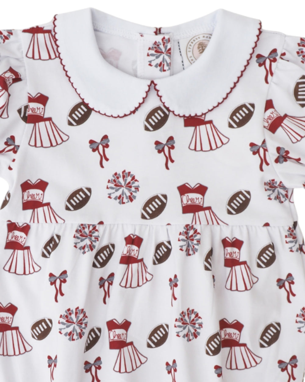Varsity Dark Red Collins Girls Classic Bubble, that store
