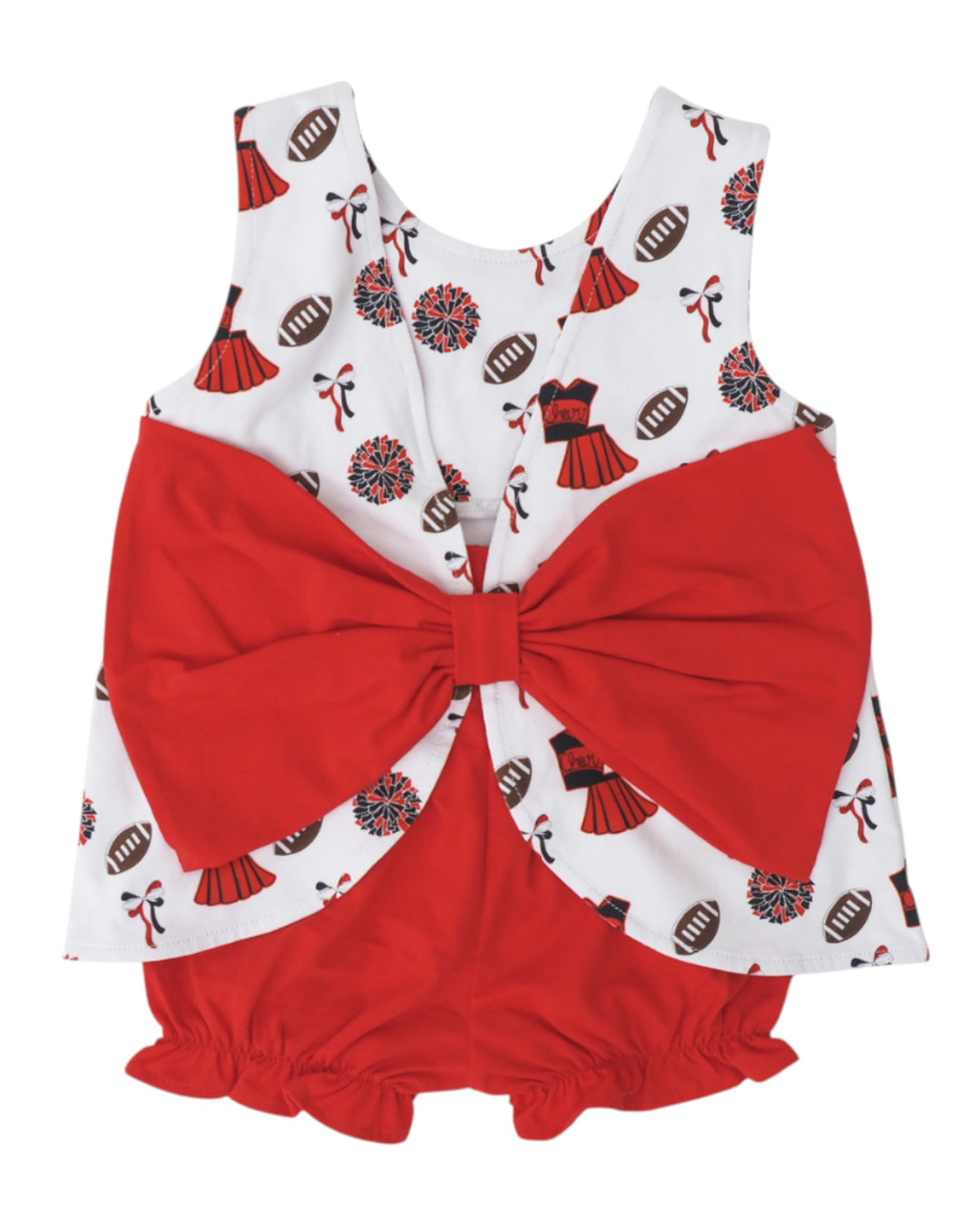 Varsity Red and Black Blaire Girls Bow Back Set, that store