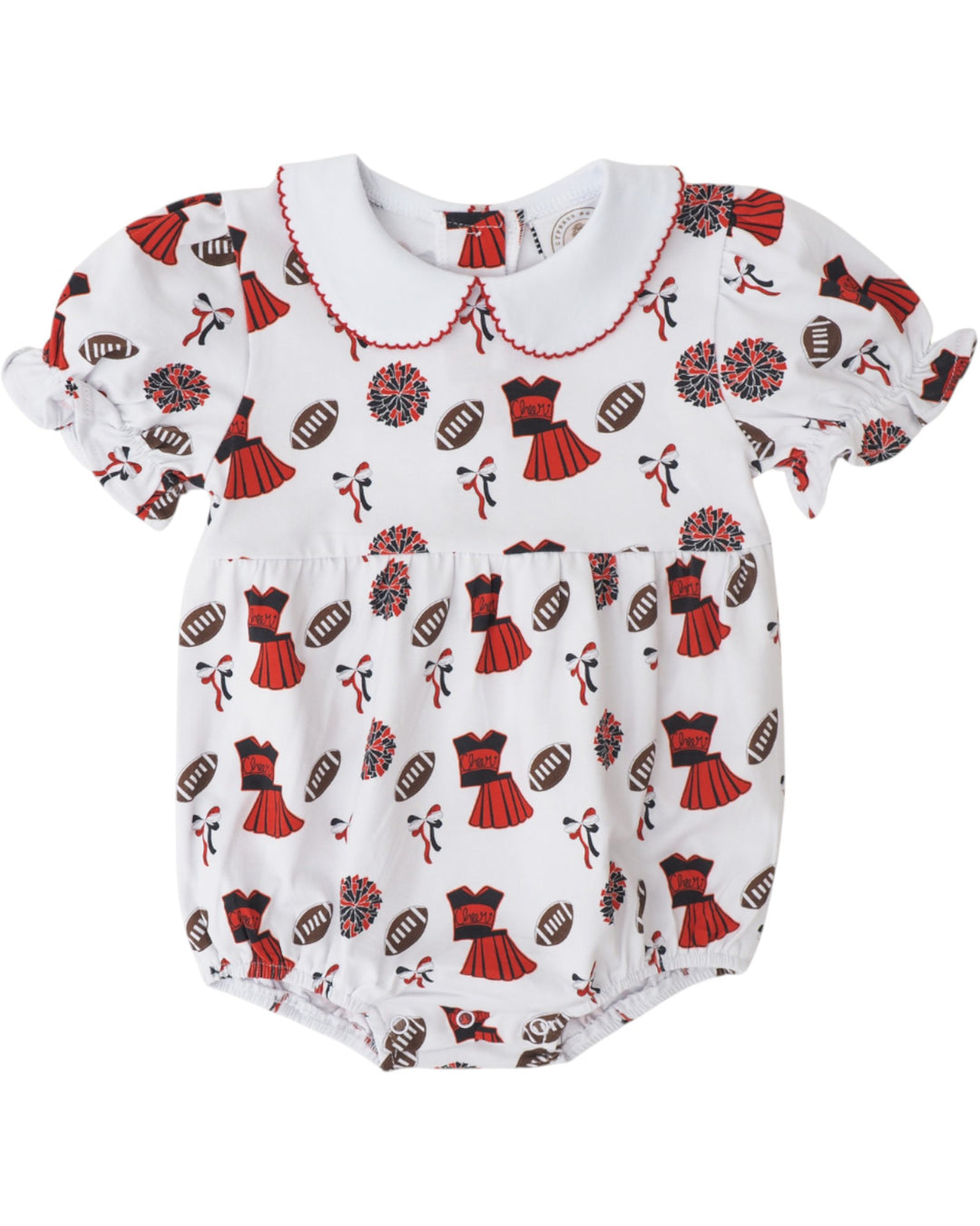 Varsity Red and Black Collins Classic Girls Bubble, that store