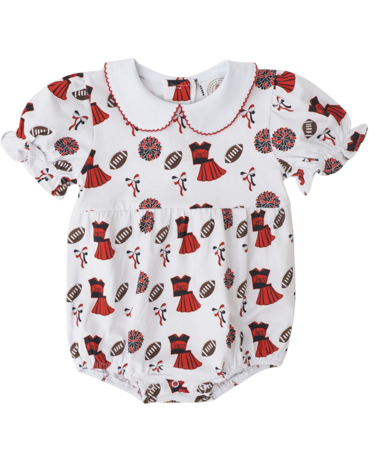Varsity Red and Black Collins Classic Girls Bubble, that store