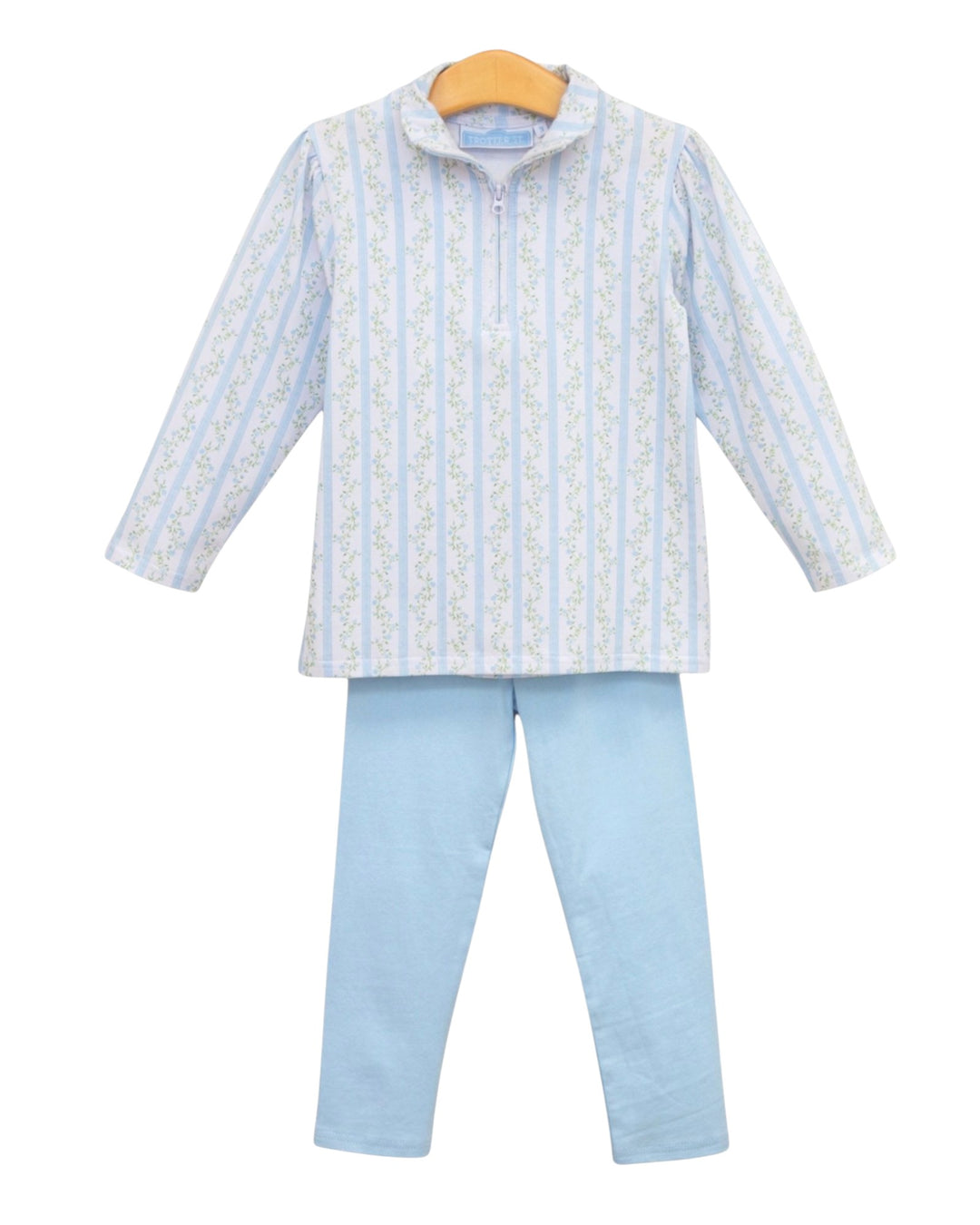 Vineyard Blooms Girls 1/4 Zip Pullover Set