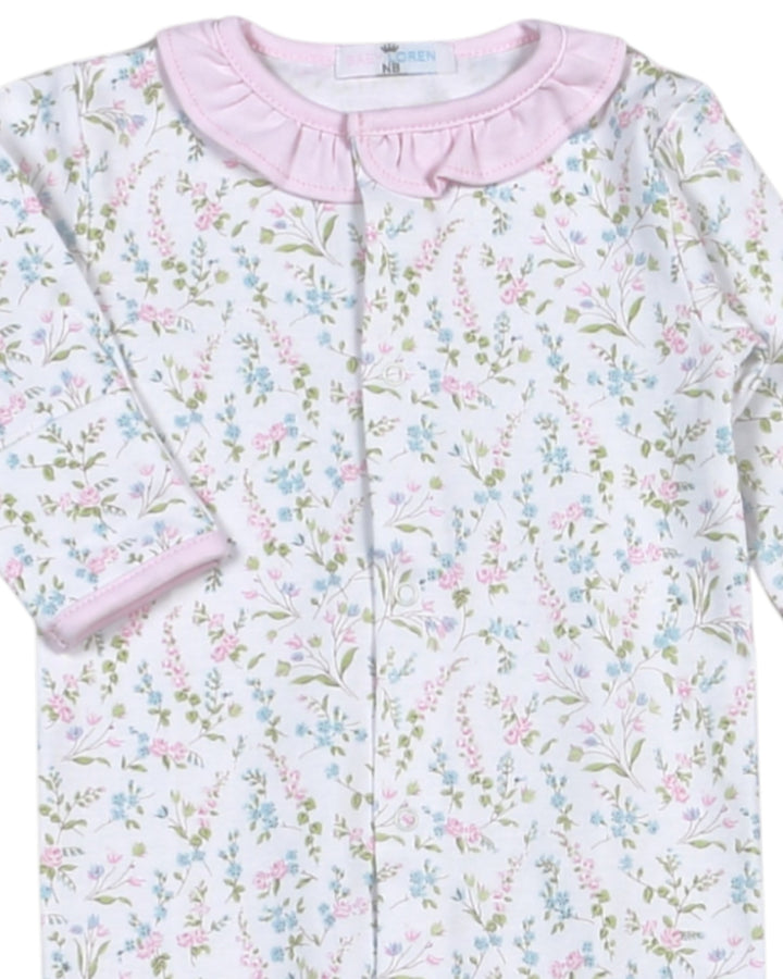 Vivian Floral Pima Pink Girls Converter