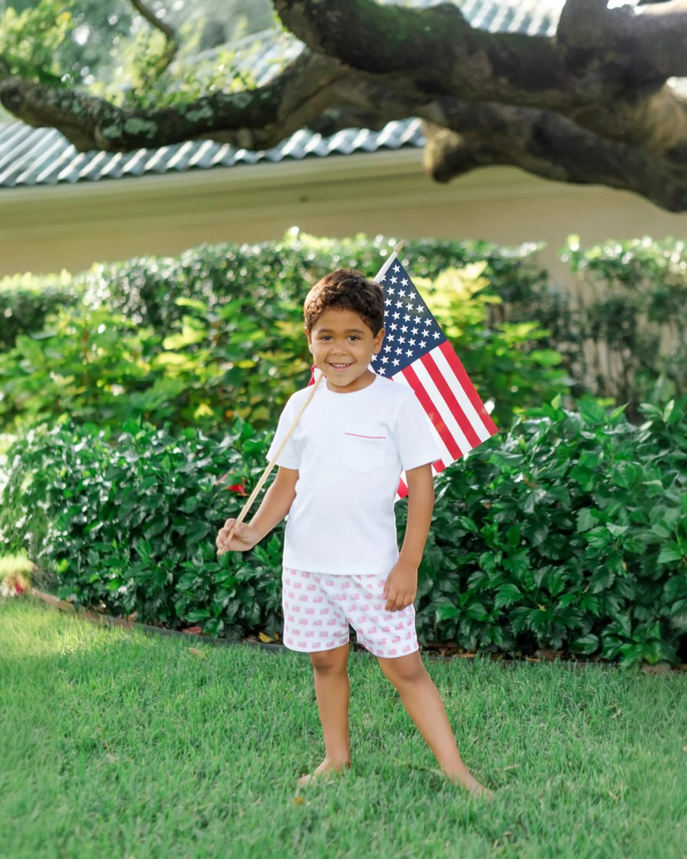 Walker Boys' Short Set - American Flag, Shop That Sore, child