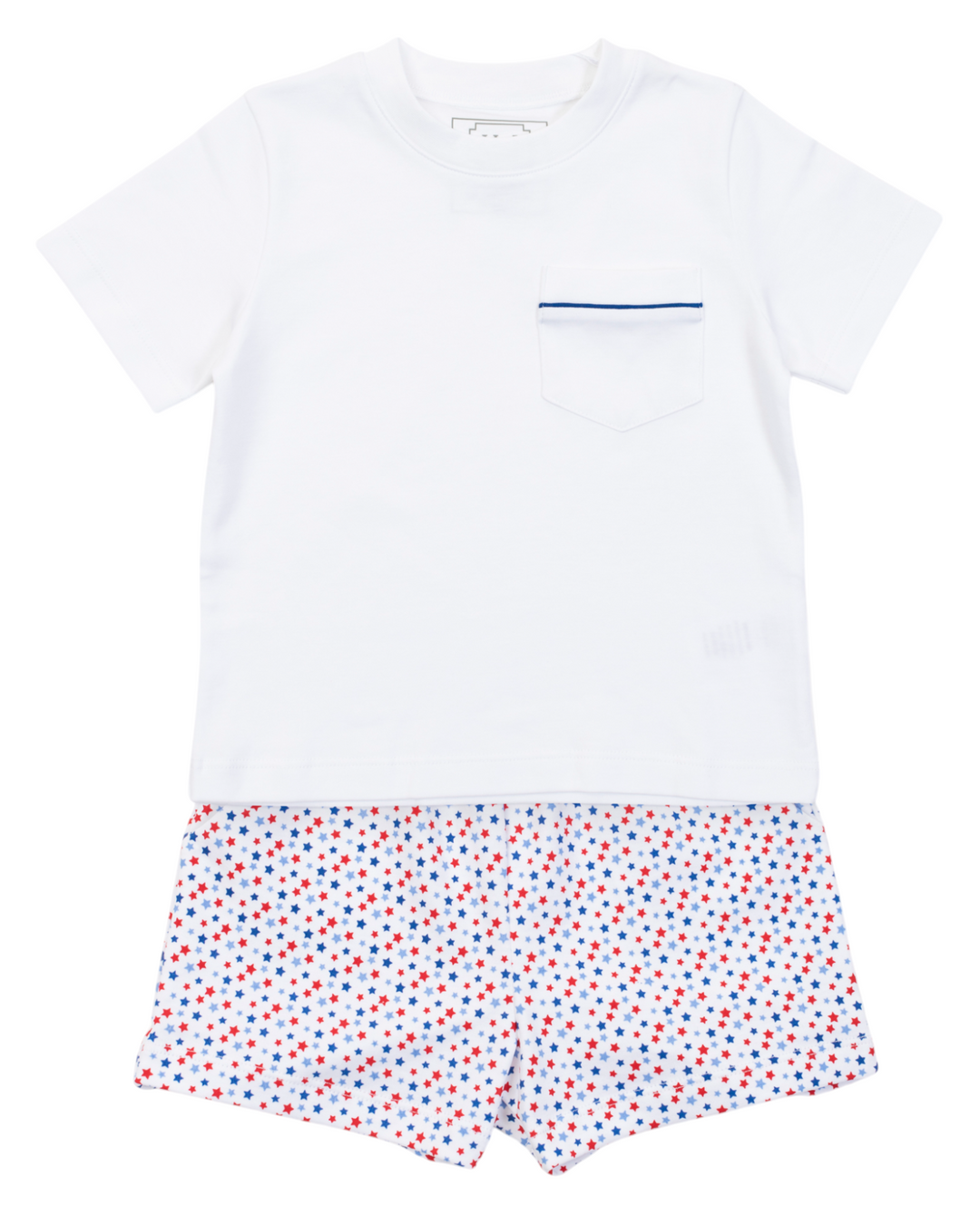 Walker Boys Short Set - Star Spangled, That Store, front