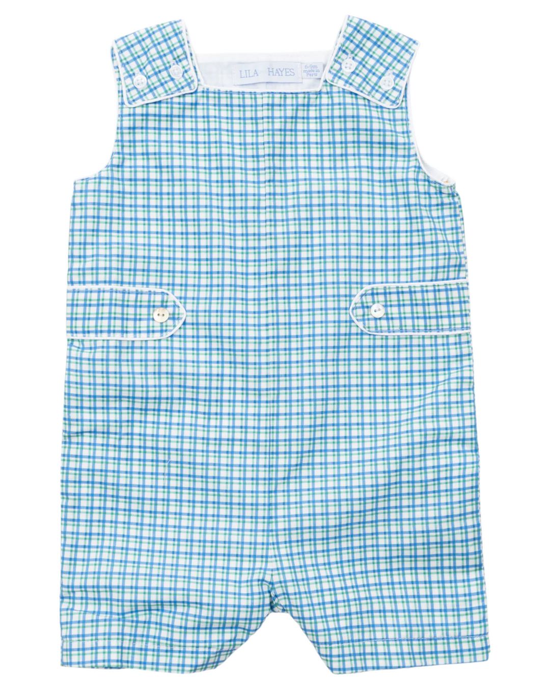 Wells Boys' Woven Jon Jon - Hampton Plaid, Shop That Store, front