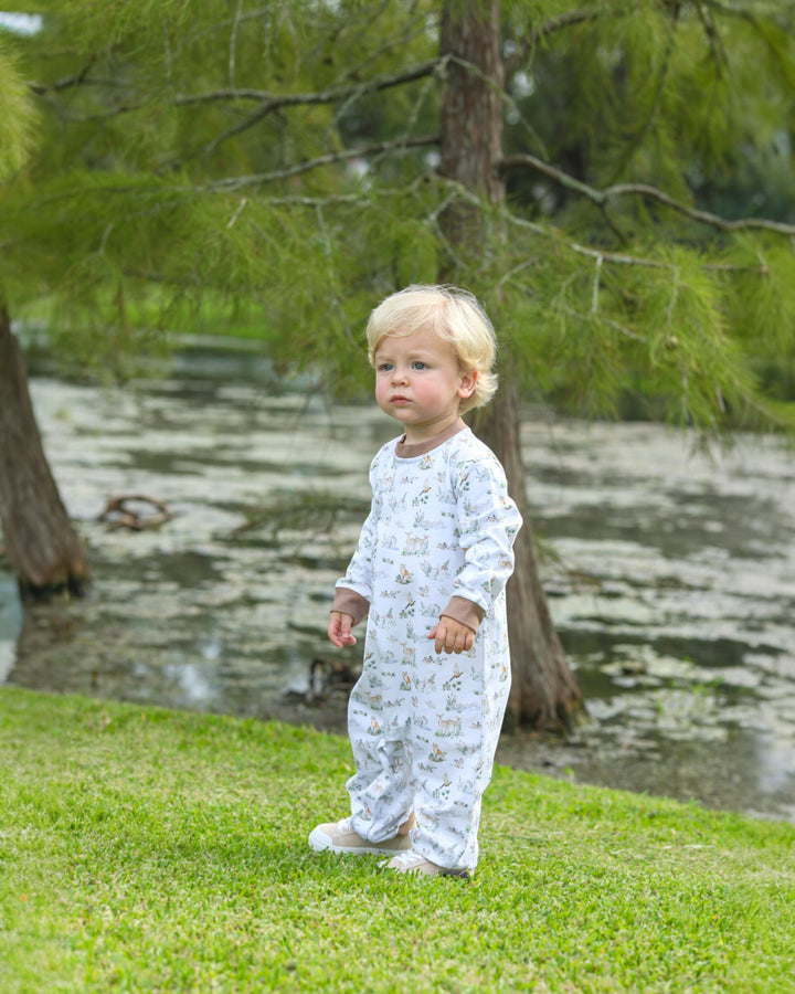 Woodland Friends Boys Romper