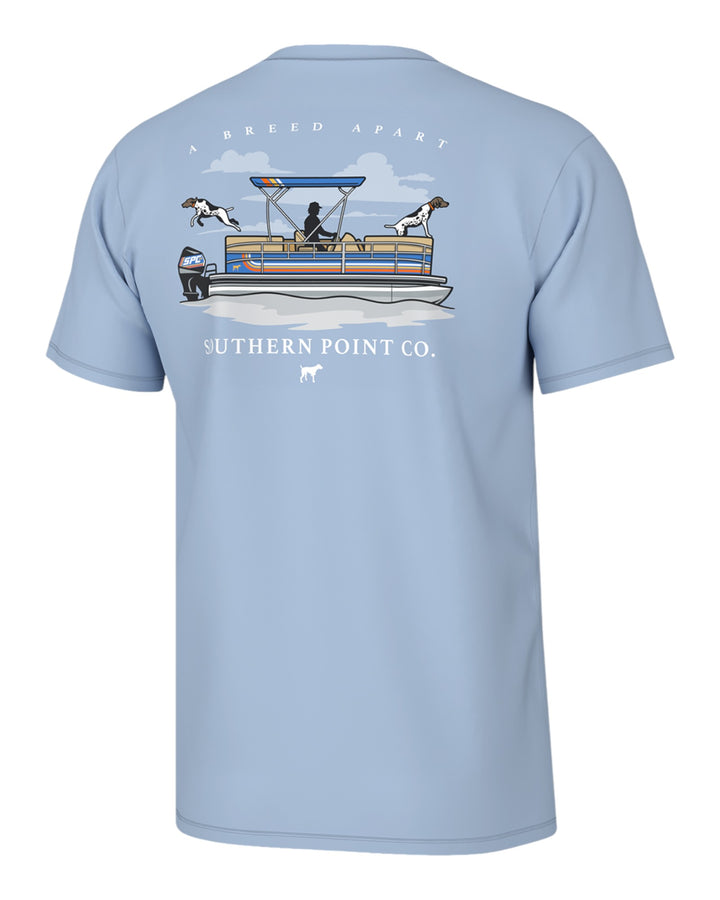 Youth Pointer Pontoon Short Sleeve Tee: Blue Sky, That Store, back
