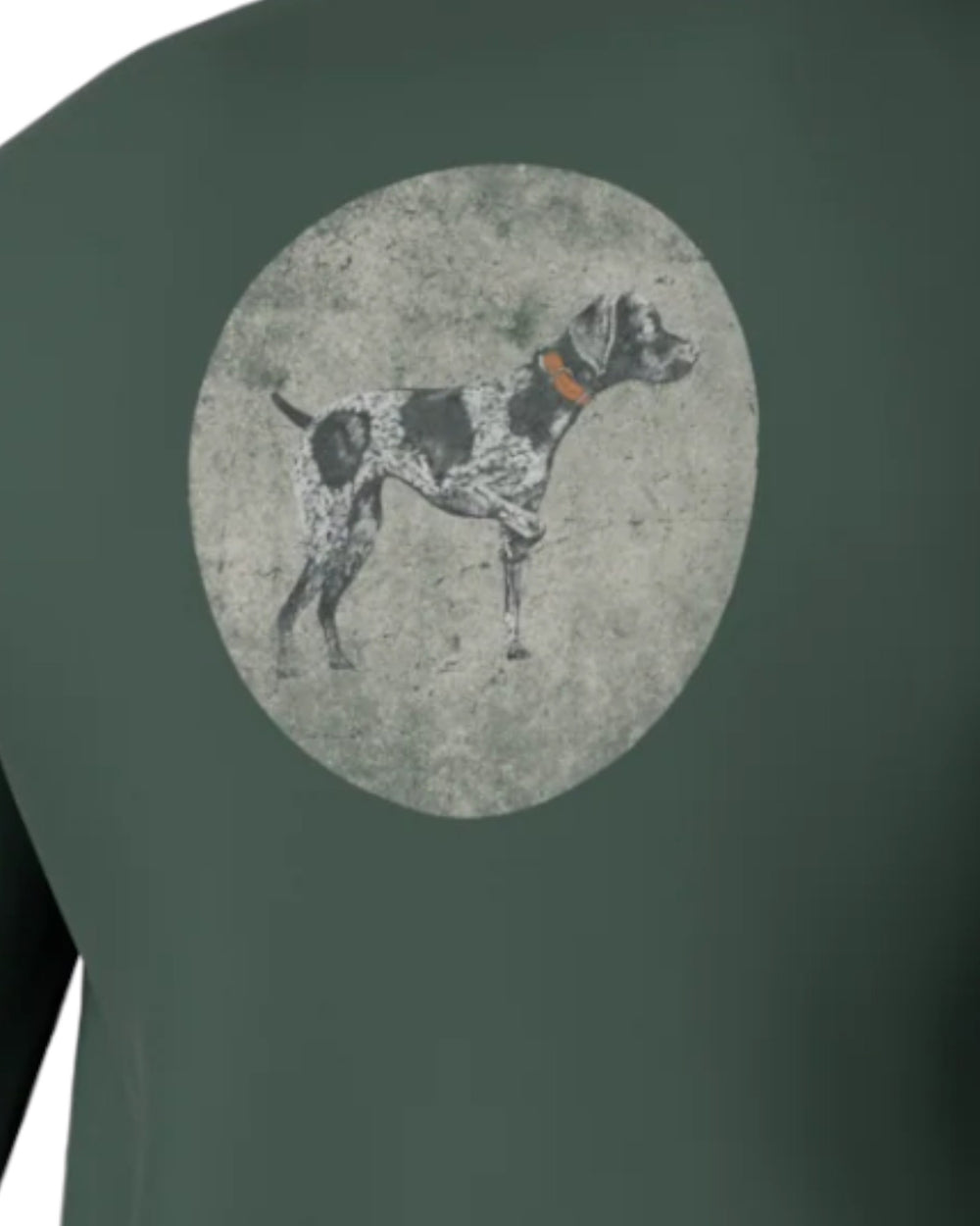 Youth Vintage Circle Greyton Long Sleeve Pocket Tee: Duck Green, that store, close