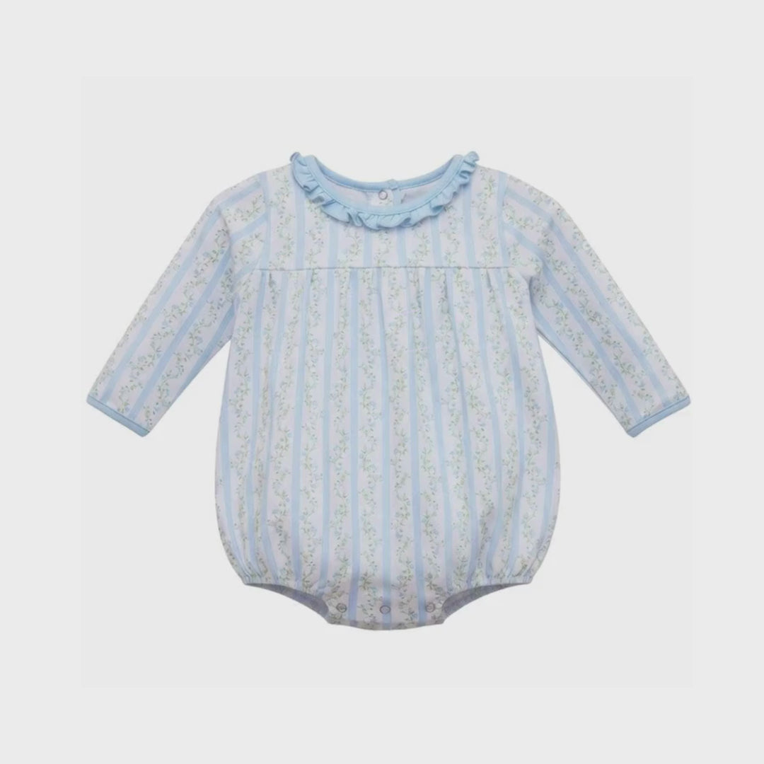 Vineyard Blooms Girls Blue Bubble