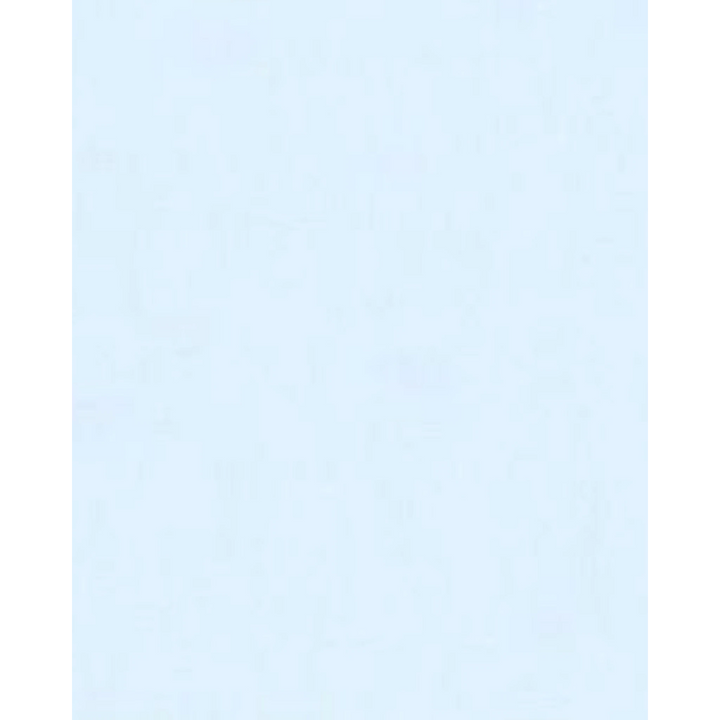 That Store light blue woven newborn daygown with white piping and front button closure for easy dressing.