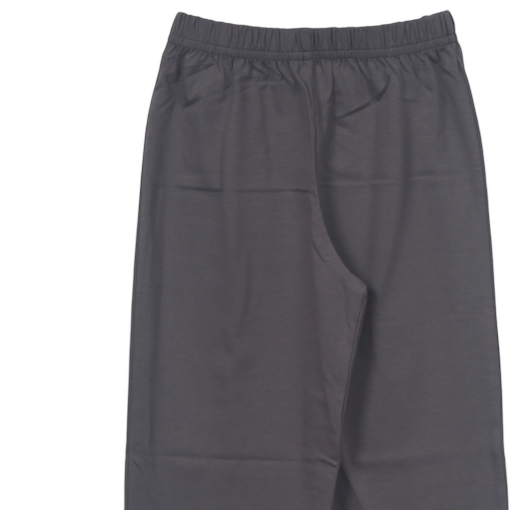 That Store charcoal grey boys straight leg jersey pants with a comfortable elastic waistband made from 100% cotton.