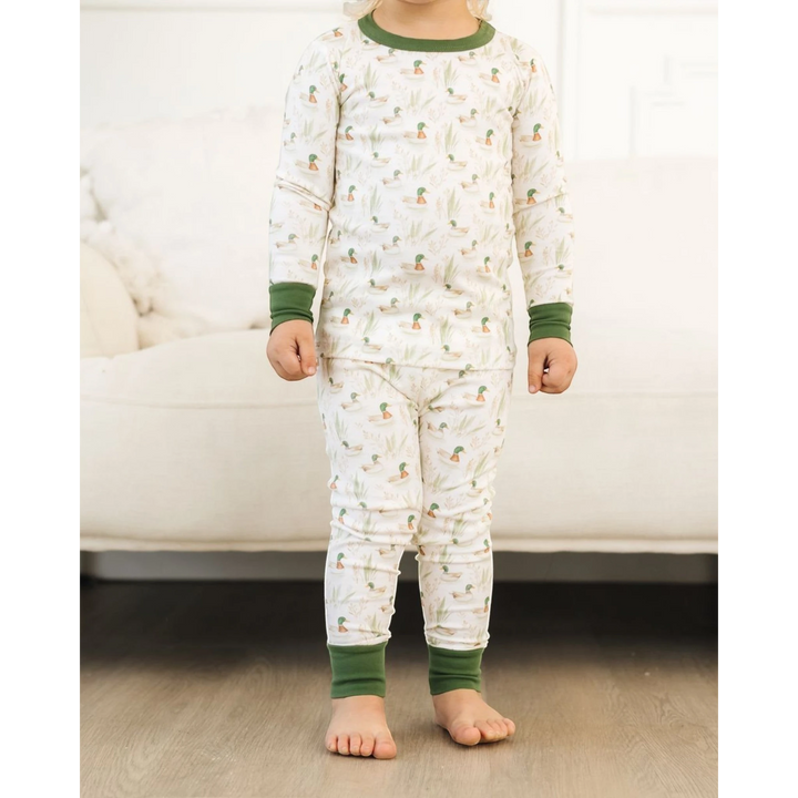 That Store boys long pajamas in Mallard&