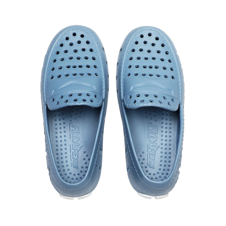 That Store Prodigy 4.0 kids loafers in Spring Lake blue, featuring lightweight, breathable, waterproof EVA foam.