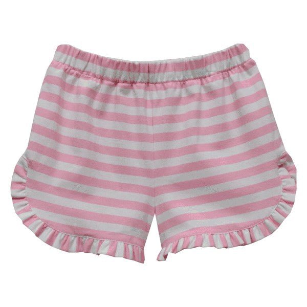 Vive La Fete Light Pink Stripe Shorts - ShopThatStore.com