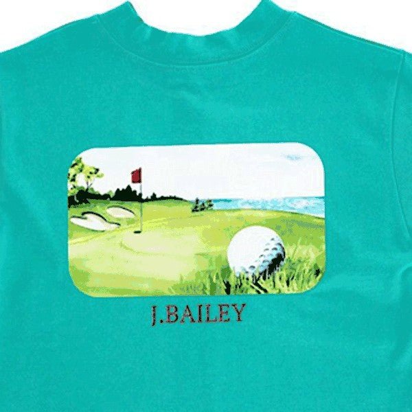 J Bailey Golf Tee, close up