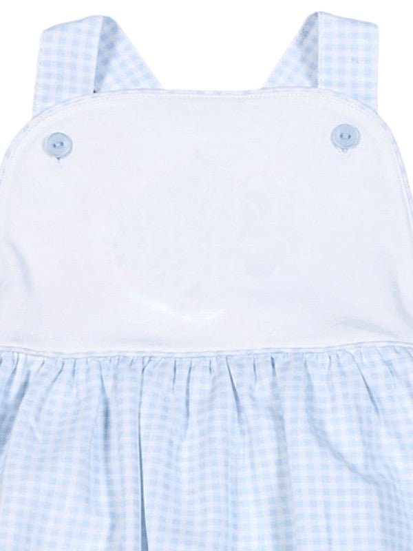 Baby Loren Blue Gingham Bubble - ShopThatStore.com