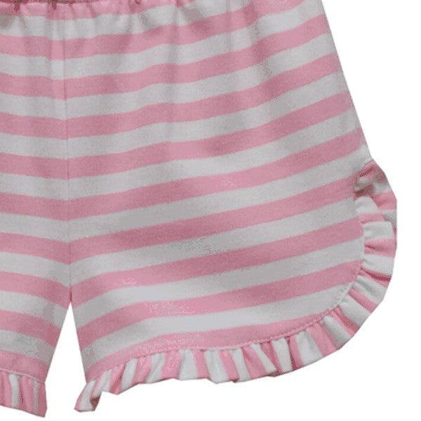 Vive La Fete Light Pink Stripe Shorts - ShopThatStore.com