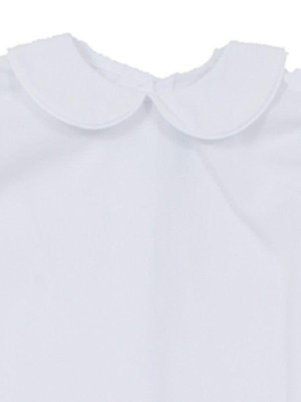 Funtasia Too Long Sleeve White Girl's Blouse, close up