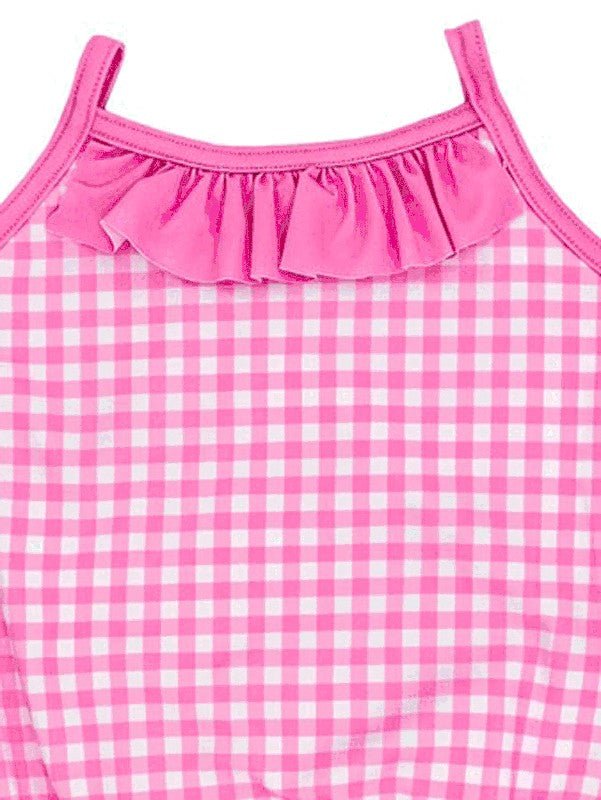 Bailey Boys Pink Gingham 1 Piece - ShopThatStore.com