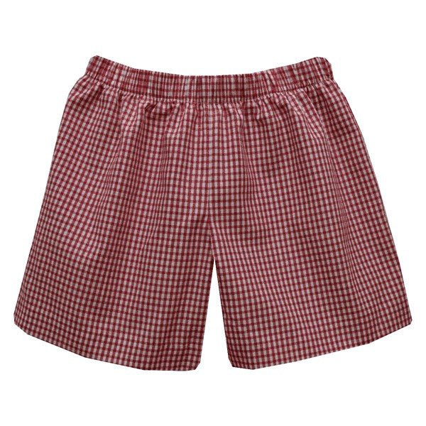 Vive La Fete Red Check Shorts - ShopThatStore.com